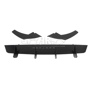 Auto Tuning Automotive <strong>Parts</strong> Plastic Carbon Fiber With Side Splitters Rear Blade Diffuser Bumper <strong>Covers</strong> for VW Golf 8 MK8 R <strong>Line</strong> - Product Image 2