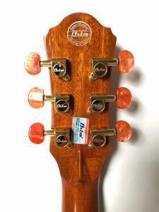 OSTEN TE8-S High-end Cutaway Canada Maple Solid Top High Glossy 40 Inch Acoustic Guitar Mahogany Neck Fingerboard - Product Image 6