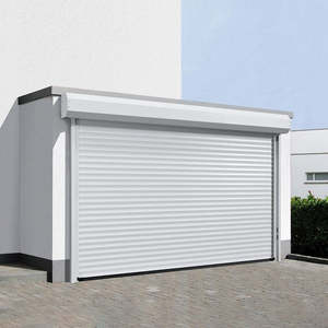 Grille invisible en alliage d'aluminium Fabricant de portes roulantes de <span class=keywords><strong>garage</strong></span> électrique - Product Image 6
