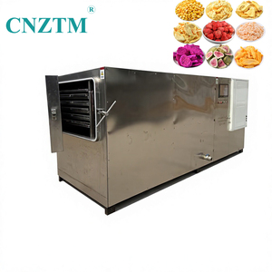 Machine de lyophilisation industrielle automatique en acier inoxydable 304, équipement de déshydratation sous vide haute efficacité pour fruits (pommes) - Product Image 5