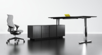 Bureau de direction moderne et luxueux, modulaire, extensible, avec armoire latérale convertible, hauteur réglable, table de PDG, espaces de travail corporatifs