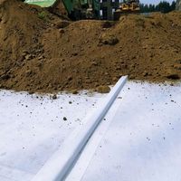 Géotextile non tissé haute densité pour la filtration des canaux d'irrigation agricoles