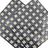 Matrice LED flexible WS2812 SK6812 DC5V WS2812b 8x8 8x32 16x16, panneau de pixels RGB programmable, écran d'affichage DIY