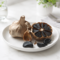 Ail noir fermenté certifié BRC Halal, Ail Noir Schwarzer Knoblauch, prix de gros pour le marché européen