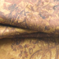 Tissu jacquard de luxe tissé 100% polyester de haute qualité avec impression numérique pour robe de mode