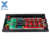 Amplificateur de voiture mono-bloc haute efficacité Powerus Series 16000W 1CH Classe D, avec crossovers et égaliseurs brésiliens pleine gamme, radio HD