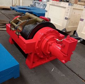 22000lbs 10ton 44000lbs 20Ton Hydraulic Cable Pulling Single Drum <strong>Winches</strong> for Tow Truck/Crane Truck/Wrecker/Recovery Car/Trailer - Product Image 5