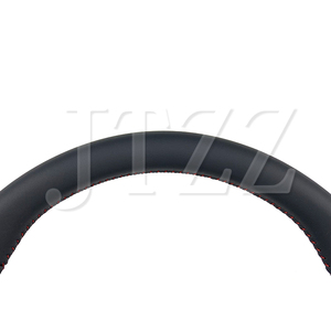 Volant en cuir perforé pour <span class=keywords><strong>Audi</strong></span> A3 RS3 <span class=keywords><strong>A4</strong></span> RS4 A5 RS5 2018 2021 <span class=keywords><strong>2022</strong></span> 2023 2024 Rouge personnalisé en cuir lisse - Product Image 6