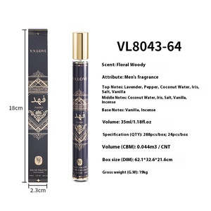 <span class=keywords><strong>Perfume</strong></span> Árabe V.V.LOVE, Tubo de Prueba de 35 ml, Mini <span class=keywords><strong>Perfume</strong></span> Árabe, Perfumes de Dubái al por Mayor para Hombre - Product Image 6