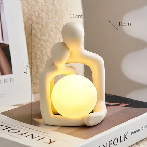 Luz Nocturna para Parejas - Grande y Delgada [con Carga USB]