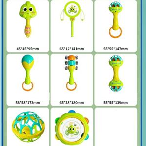 Lot <span class=keywords><strong>de</strong></span> 9 jouets dinosaures hochets pour bébé, jouets pour bébé <span class=keywords><strong>de</strong></span> 0 à 12 mois, jouets sensoriels en spirale pour nouveau-né garçon fille cadeaux d'anniversaire - Product Image 6