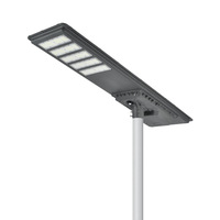 Lampadaires solaires LED IP65 avec garantie de 2 ans et contrôle de la lumière pour poteaux électriques ruraux, restent allumés toute la nuit