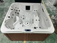 Jacuzzis Spa extérieur pour 2 personnes, bain à remous à vendre pas cher, luxe, acrylique, sexy, massage, baignoire à remous, jardin, gazebo, Balboa Hottub
