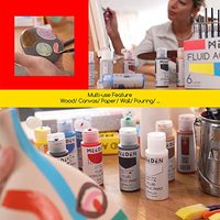 MEEDEN 60ml En Gros Métallique Acrylique Pour Texture Peinture Couleur Ensemble pour Fluid Bear