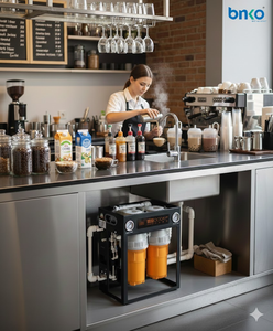 Piccolo impianto commerciale 2200GPD RO acqua potabile filtro sistema di depurazione con serbatoio - Product Image 2