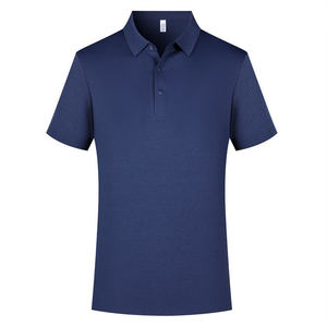 Polo à manches courtes, couleur unie, polyester respirant, pour usage quotidien, vêtements de travail, impression de logo personnalisé, uniforme de groupe, chemise culturelle - Product Image 3