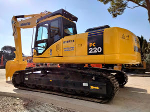 Excavadora hidráulica de 22 toneladas, excavadora de orugas de 22 toneladas, Komatsu de segunda mano, de segunda mano, modelo Komatsu, 200-7, - Product Image 4