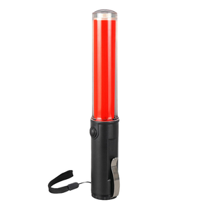 Bastón de Señalización de Tráfico de 26 cm, Barra Luminosa para Conciertos, Diseño con Clip Lateral, Lámpara de Advertencia LED con 3 Modos de Destello - Product Image 2