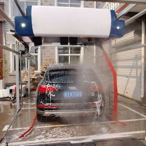 Machine à laver de voiture électrique sans contact entièrement automatique en acier inoxydable, vente chaude 2025, prix d'usine, nettoyeur de voiture haute pression 360° - Product Image 4