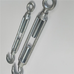 Rigging Hardware Kommerzieller Typ Temperguss-Spann schloss Stahldraht Kabels panner Größe 5mm 6mm - Product Image 4