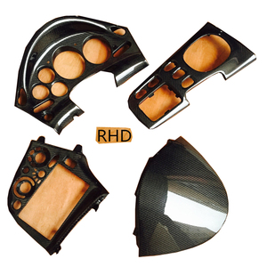 Cho 1992-1997 Mazda rx7 fd3s đo mui xe, đo bezel, A/C bezel và Shifter Bảng điều chỉnh rhd sợi carbon - Product Image 1