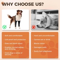 Attelle de jambe avant et soutien d'épaule pour chien réglable anti-léchage, attelle de jambe d'arthrite canine en tissu de yoga pour les blessures, rotule luxante