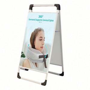 Factory Wholesale Eco-Friendly Metal Double Sided Advertising Sign Standing <b>Poster</b> <b>Frame</b> - Product Image 4
