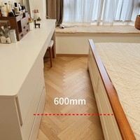 Miroir de coiffeuse avec éclairage LED en bois de pin massif, style moderne européen minimaliste, luxe haut de gamme, personnalisable, appartement