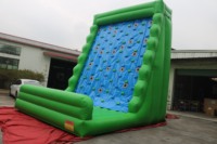 Système électronique IPS Lumières Mur d'escalade gonflable Jeux de sports de plein air Jeu de construction d'équipe