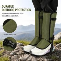 Protège-pieds et protège-jambes anti-morsures de serpent pour la randonnée, le camping et les aventures en jungle - Tissu Oxford AeroMara