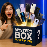 Boîte mystère iPhone porte-bonheur, surprise, lot de gadgets technologiques pour smartphone, valeur garantie, idée cadeau amusante pour hommes, femmes, adolescents, adultes