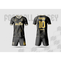 Ensembles de maillots de football/football pour hommes, impression sublimée durable, nouveau style; dernière conception à bas quantité minimale de commande; Service OEM pour les matchs de la ligue 24-25