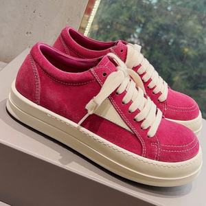 High Quality Original Brand OWE Sneaker Retro <b>Style</b> EDFUO Cowhide Women's Lace-Up Thick-Soled Casual Sports <b>Shoes</b> Fashion Trend - Product Image 6