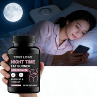 Complément Alimentaire Herbal Complexe pour le Sommeil, Capsules Brûle-Graisse Nocturnes pour Femmes, Coupe-Faim pour la Perte de Poids