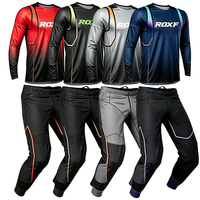 Ensemble de combinaison de motocross personnalisée pour homme, maillot de moto à manches longues et pantalon, équipement complet pour la conduite de moto tout-terrain