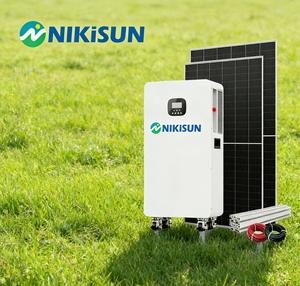 מערכת אנרגיה סולארית לא מחוברת לרשת 5 קילוואט, מערכת אנרגיה סולארית היברידית 5 קילוואט-שעה, 10 קילוואט-שעה, 15 קילוואט-שעה, סוללת Lifepo4 ניידת, ערכת פאנלים סולאריים לבית - Product Image 2