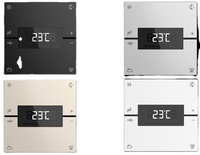 Prix usine KNX/EIB Protocole Smart Température Scène Commutateur Panneau Personnalisable Alliage Smart Home System