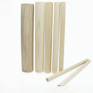 YUESHEN Varilla Redonda <span class=keywords><strong>de</strong></span> Madera <span class=keywords><strong>de</strong></span> Fresno Personalizada, Palanca <span class=keywords><strong>de</strong></span> Madera <span class=keywords><strong>de</strong></span> Fresno Blanca, Barra Redonda para Muebles, Piezas Mecanizadas por CNC - Product Image 1