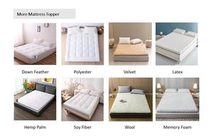 ODM & OEM personnalisé en usine 2 couches doux et confortable duvet de canard <span class=keywords><strong>plume</strong></span> <span class=keywords><strong>d</strong></span>'<span class=keywords><strong>oie</strong></span> <span class=keywords><strong>surmatelas</strong></span> - Product Image 3