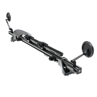 Une unité Lantsun VAN001, protection de capot en alliage d'aluminium, protection de moteur pour Jeep Wrangler JK JL JT avec miroir et pelle