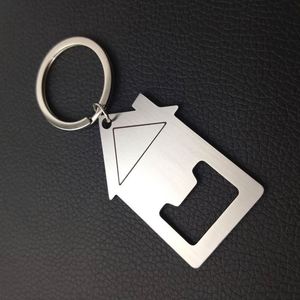 Porte-clés décapsuleur en métal vierge personnalisable avec logo, pour bière, en gros, économique - Product Image 2