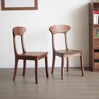 Chaises de salle à manger en bois massif au design moderne avec revêtement en tissu pour restaurant, café ou villa - Prix d'usine - Mobilier de restaurant