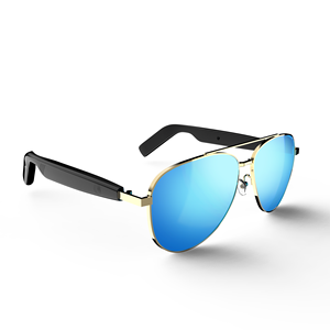 BT 5.4 Touch Smart Sunglasses Noise Cancelling Waterproof Design Foldable Lightweight Quick-Dry Wireless Audio <b>Microphone</b> for - Product Image 2