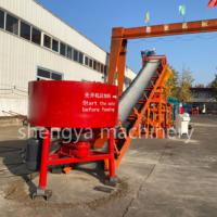 Machine très rentable QTJ4-26C, machine pour petites entreprises pour gagner de l'argent, machine semi-automatique de fabrication de blocs de béton au Kenya