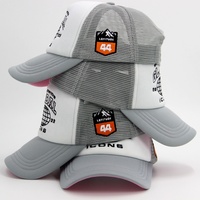 Chapeau de camionneur à 5 panneaux pour hommes, personnalisé, classique, de haute qualité, Patch 3D brodé, Logo, maille à l'arrière, Gorras