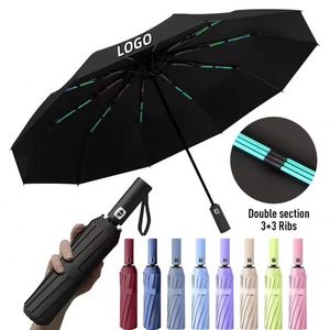 <span class=keywords><strong>Parapluie</strong></span> automatique de haute qualité à double cadre, résistant au <span class=keywords><strong>vent</strong></span> et aux intempéries, personnalisable avec logo, vente en gros d'usine à bas prix - Product Image 1