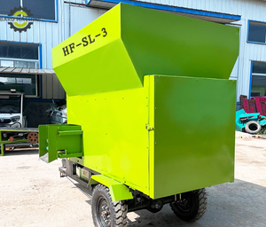Camion épandeur d'ensilage mobile à moteur diesel robuste avec tricycle pour l'épandage d'aliments pour <span class=keywords><strong>animaux</strong></span> de <span class=keywords><strong>ferme</strong></span> - Product Image 5