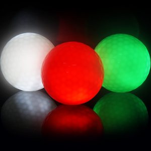 ลูกกอล์ฟแบบมีไฟ LED คุณภาพสูง ทนทาน สีสันสดใส เรืองแสงได้ - Product Image 1