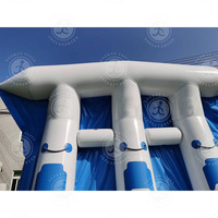 Bateau banane gonflable durable pour 6 personnes, idéal pour la pêche à la mouche en rivière, tube de remorquage aquatique, poisson volant gonflable à vendre