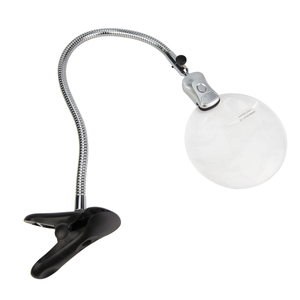 Prendedor de mesa para pescoço de cabra, lente de aumento com luz led - Product Image 2